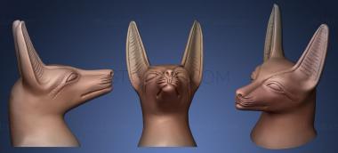 3D модель Голова Анубиса (STL)